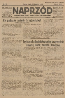 Naprzód : organ Polskiej Partji Socjalistycznej. 1926, nr 96