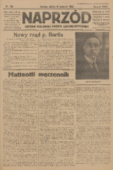 Naprzód : organ Polskiej Partji Socjalistycznej. 1926, nr 132
