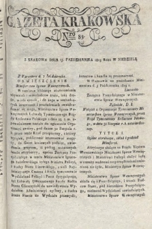 Gazeta Krakowska. 1815 , nr 83