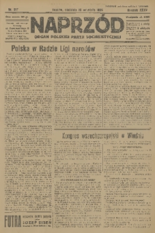 Naprzód : organ Polskiej Partji Socjalistycznej. 1926, nr 217