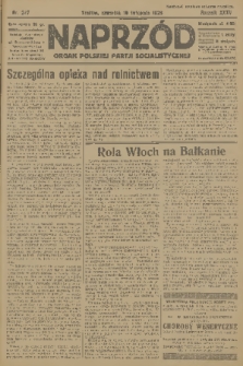 Naprzód : organ Polskiej Partji Socjalistycznej. 1926, nr 267