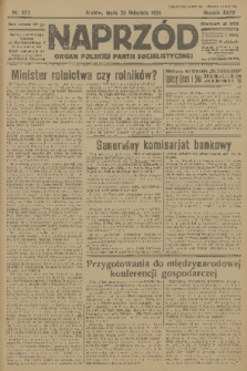 Naprzód : organ Polskiej Partji Socjalistycznej. 1926, nr 272