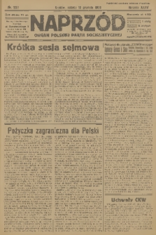 Naprzód : organ Polskiej Partji Socjalistycznej. 1926, nr 292