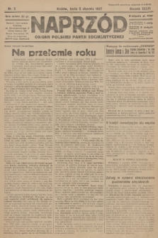 Naprzód : organ Polskiej Partji Socjalistycznej. 1927, nr 3