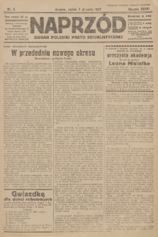 Naprzód : organ Polskiej Partji Socjalistycznej. 1927, nr 5