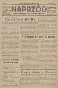 Naprzód : organ Polskiej Partji Socjalistycznej. 1927, nr 7