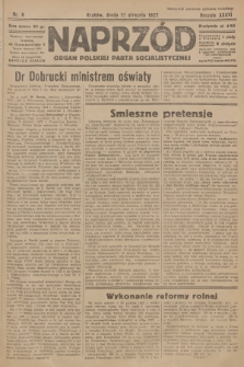 Naprzód : organ Polskiej Partji Socjalistycznej. 1927, nr 8