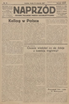 Naprzód : organ Polskiej Partji Socjalistycznej. 1927, nr 14