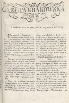 Gazeta Krakowska. 1815 , nr 87