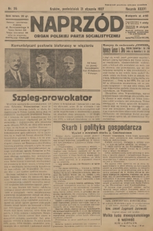 Naprzód : organ Polskiej Partji Socjalistycznej. 1927, nr 25