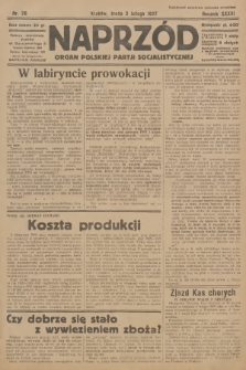 Naprzód : organ Polskiej Partji Socjalistycznej. 1927, nr 26