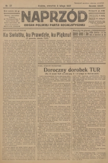 Naprzód : organ Polskiej Partji Socjalistycznej. 1927, nr 27