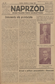 Naprzód : organ Polskiej Partji Socjalistycznej. 1927, nr 29