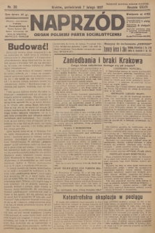 Naprzód : organ Polskiej Partji Socjalistycznej. 1927, nr 30