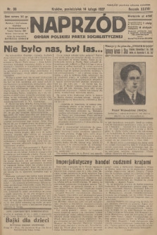Naprzód : organ Polskiej Partji Socjalistycznej. 1927, nr 36