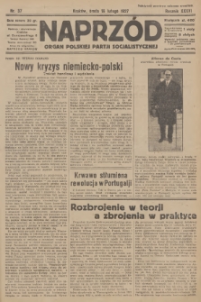 Naprzód : organ Polskiej Partji Socjalistycznej. 1927, nr 37