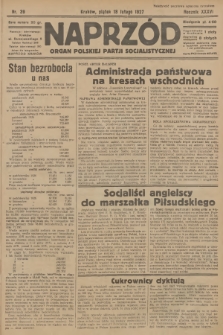 Naprzód : organ Polskiej Partji Socjalistycznej. 1927, nr 39