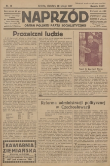 Naprzód : organ Polskiej Partji Socjalistycznej. 1927, nr 41