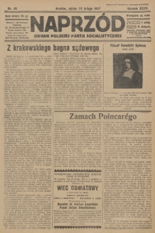 Naprzód : organ Polskiej Partji Socjalistycznej. 1927, nr 45