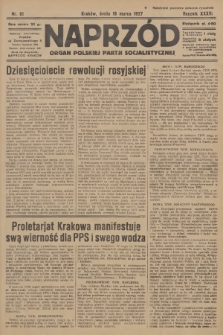 Naprzód : organ Polskiej Partji Socjalistycznej. 1927, nr 61