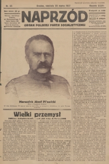 Naprzód : organ Polskiej Partji Socjalistycznej. 1927, nr 65