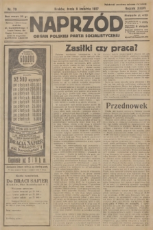 Naprzód : organ Polskiej Partji Socjalistycznej. 1927, nr 79