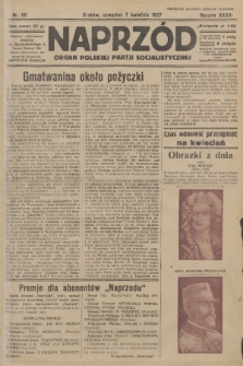 Naprzód : organ Polskiej Partji Socjalistycznej. 1927, nr 80