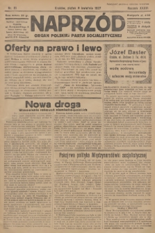 Naprzód : organ Polskiej Partji Socjalistycznej. 1927, nr 81