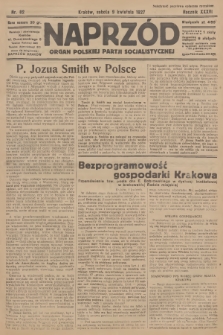 Naprzód : organ Polskiej Partji Socjalistycznej. 1927, nr 82