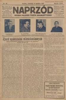 Naprzód : organ Polskiej Partji Socjalistycznej. 1927, nr 86