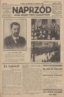 Naprzód : organ Polskiej Partji Socjalistycznej. 1927, nr 94