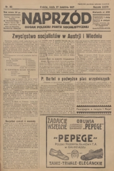 Naprzód : organ Polskiej Partji Socjalistycznej. 1927, nr 95