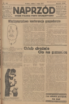 Naprzód : organ Polskiej Partji Socjalistycznej. 1927, nr 103