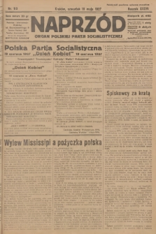Naprzód : organ Polskiej Partji Socjalistycznej. 1927, nr 113