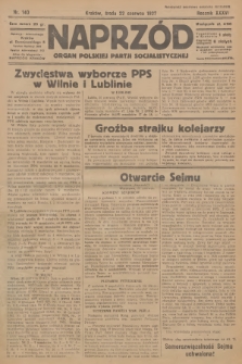 Naprzód : organ Polskiej Partji Socjalistycznej. 1927, nr 140
