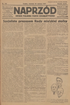 Naprzód : organ Polskiej Partji Socjalistycznej. 1927, nr 144
