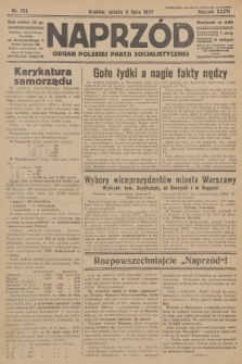 Naprzód : organ Polskiej Partji Socjalistycznej. 1927, nr 155