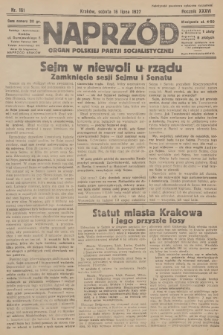 Naprzód : organ Polskiej Partji Socjalistycznej. 1927, nr 161