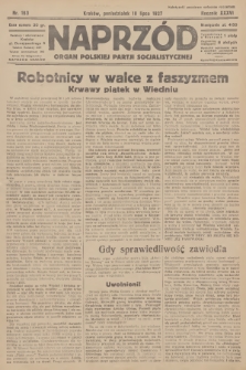 Naprzód : organ Polskiej Partji Socjalistycznej. 1927, nr 163