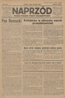 Naprzód : organ Polskiej Partji Socjalistycznej. 1927, nr 164