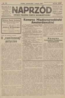 Naprzód : organ Polskiej Partji Socjalistycznej. 1927, nr 175