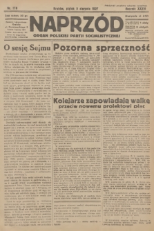 Naprzód : organ Polskiej Partji Socjalistycznej. 1927, nr 178