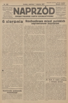 Naprzód : organ Polskiej Partji Socjalistycznej. 1927, nr 180
