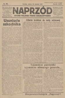 Naprzód : organ Polskiej Partji Socjalistycznej. 1927, nr 190