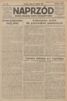 Naprzód : organ Polskiej Partji Socjalistycznej. 1927, nr 193