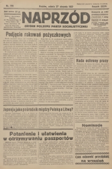 Naprzód : organ Polskiej Partji Socjalistycznej. 1927, nr 196