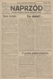 Naprzód : organ Polskiej Partji Socjalistycznej. 1927, nr 198