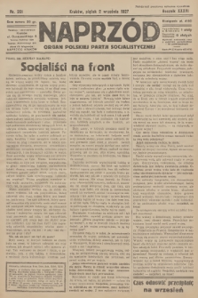 Naprzód : organ Polskiej Partji Socjalistycznej. 1927, nr 201