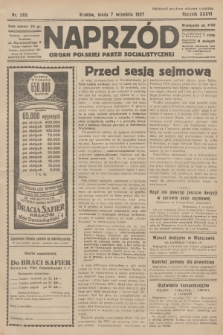 Naprzód : organ Polskiej Partji Socjalistycznej. 1927, nr 205