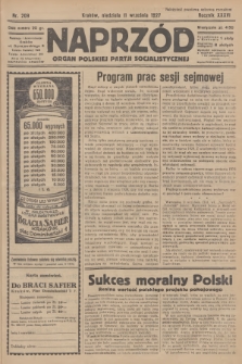Naprzód : organ Polskiej Partji Socjalistycznej. 1927, nr 209